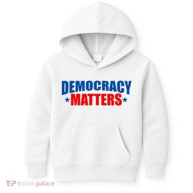 Democracy Matters Voting Kids Hoodie