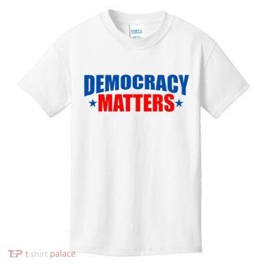 Democracy Matters Voting Kids T-Shirt