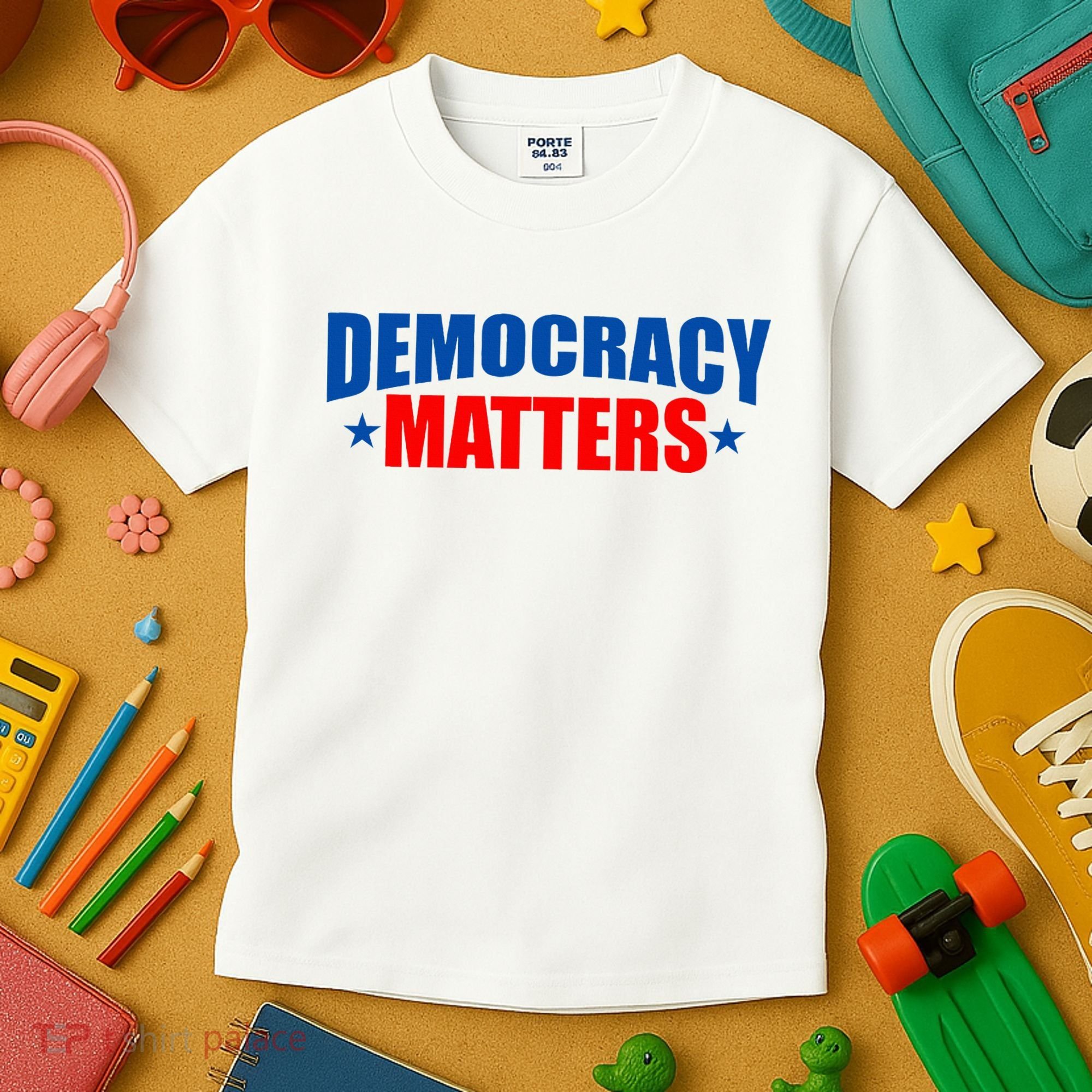 Democracy Matters Voting Kids T-Shirt