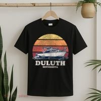 Duluth MN Vintage Boating 70s Retro Boat T-Shirt thumb 2