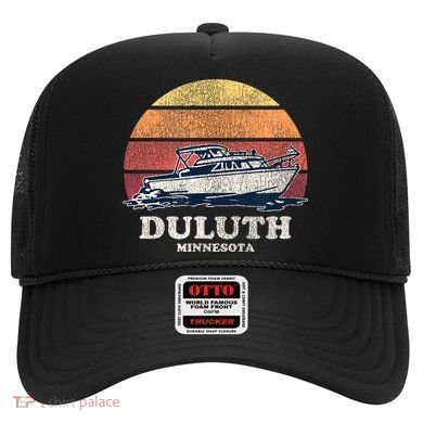 Duluth MN Vintage Boating 70s Retro Boat Hat