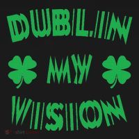 Dublin My Vision St PatrickS Day Funny Drunk Irish Festival Women's Hoodie thumb 2