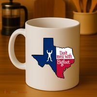 Don't Mess With Bigfoot Coffee Mug thumb 4