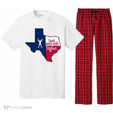 Don't Mess With Bigfoot Pajama Set