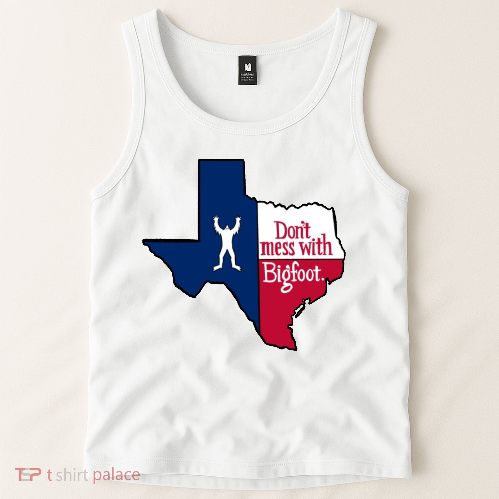Don't Mess With Bigfoot Tank Top