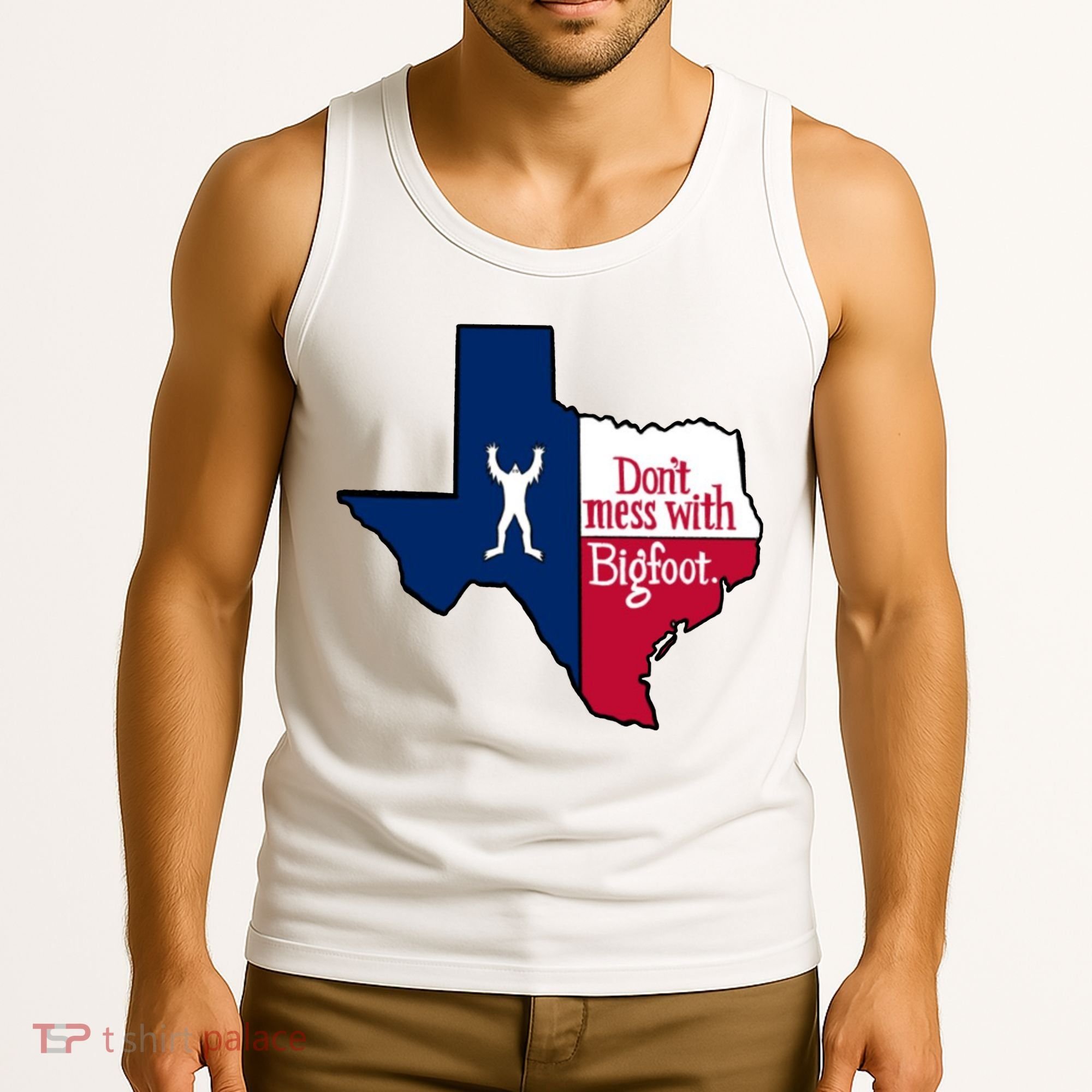 Don't Mess With Bigfoot Tank Top