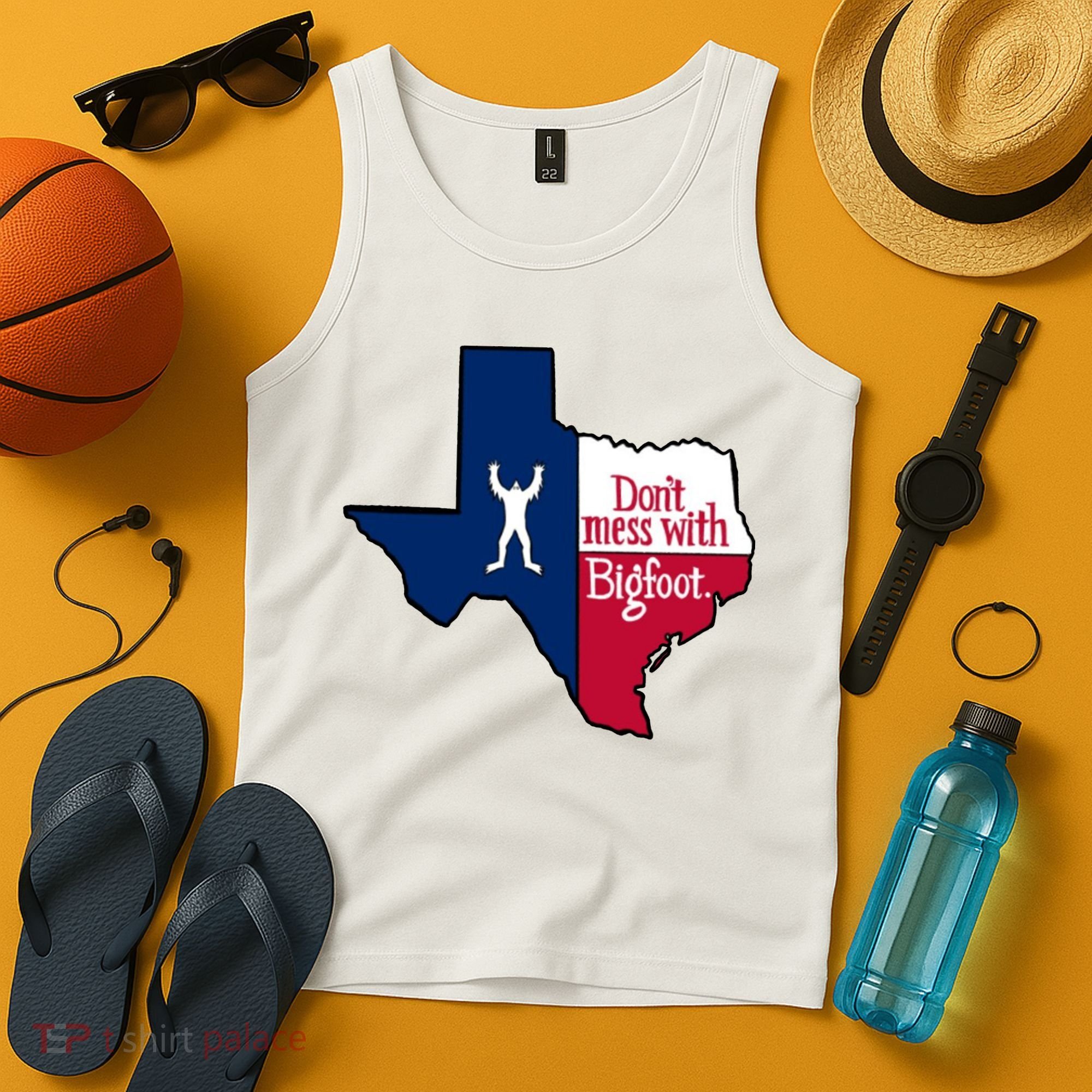 Don't Mess With Bigfoot Tank Top