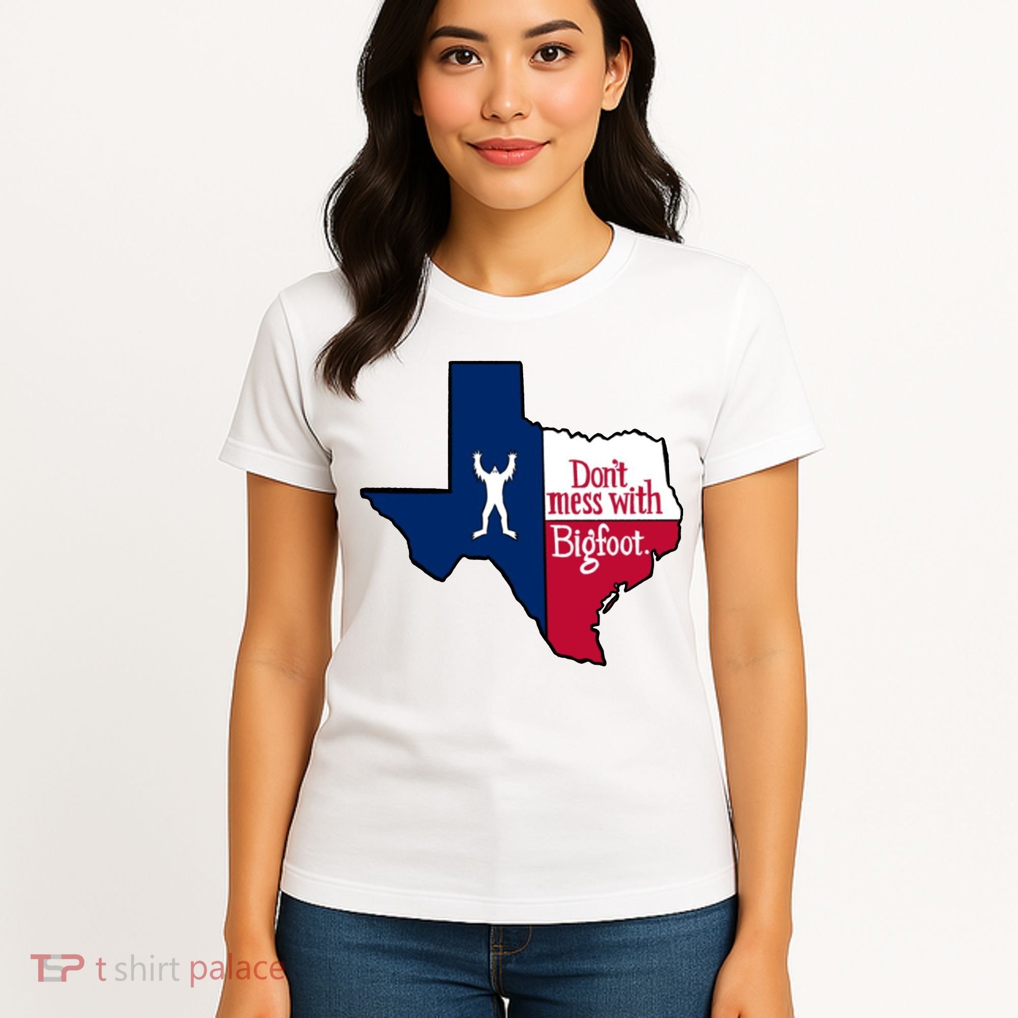 Don't Mess With Bigfoot Women's T-Shirt