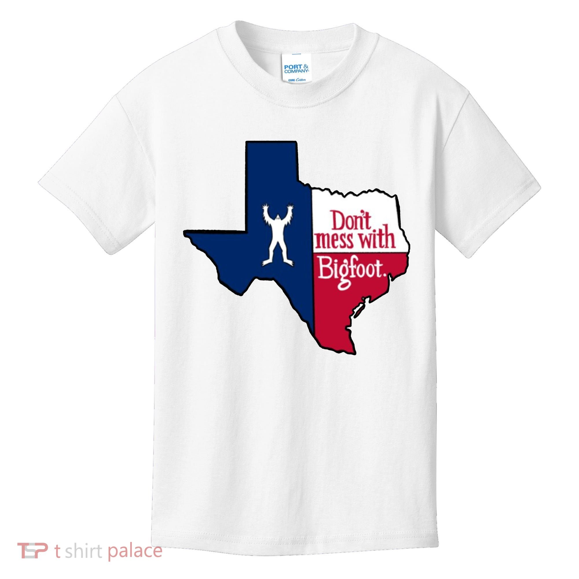 Don't Mess With Bigfoot Kids T-Shirt
