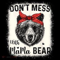Don't Mess With Mama Bear Funny Mom Bleached Mothers Day Coffee Mug thumb 5