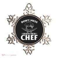 Dont Mess With The Chef Kitchen Instruts Restaurant Cook Great Gift Ornament thumb 0