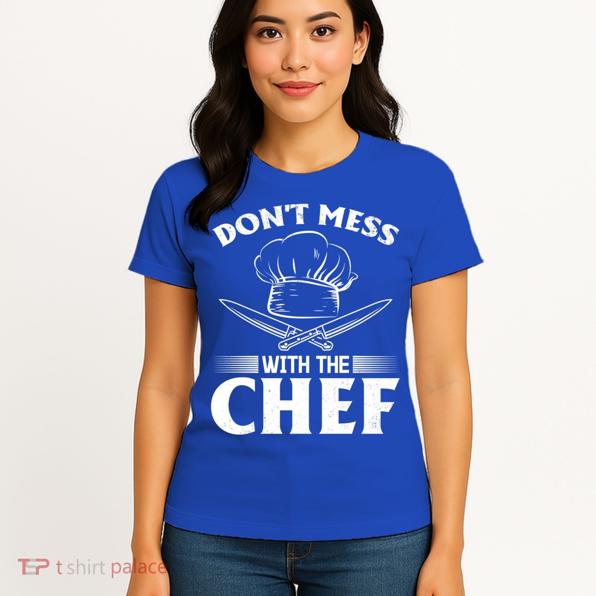 Dont Mess With The Chef Kitchen Instruts Restaurant Cook Great Gift Women's T-Shirt