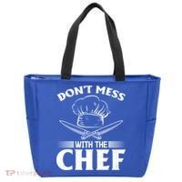 Dont Mess With The Chef Kitchen Instruts Restaurant Cook Great Gift Tote Bag thumb 0
