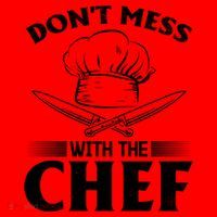 Dont Mess With The Chef Kitchen Instruts Restaurant Cook Great Gift Santa Hat thumb 1