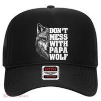 DonT Mess With Papa Wolf Dad For FatherS Day Great Gift Hat thumb 0