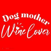 Dog Mother Wine Lover Cute Gift T-Shirt thumb 7