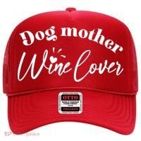 Dog Mother Wine Lover Cute Gift Hat thumb 0