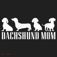 Dachshund Mom Wiener Doxie Graphic Dog Lover Cool Gift Beanie thumb 2
