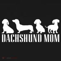 Dachshund Mom Wiener Doxie Graphic Dog Lover Cool Gift Pajama Set thumb 2