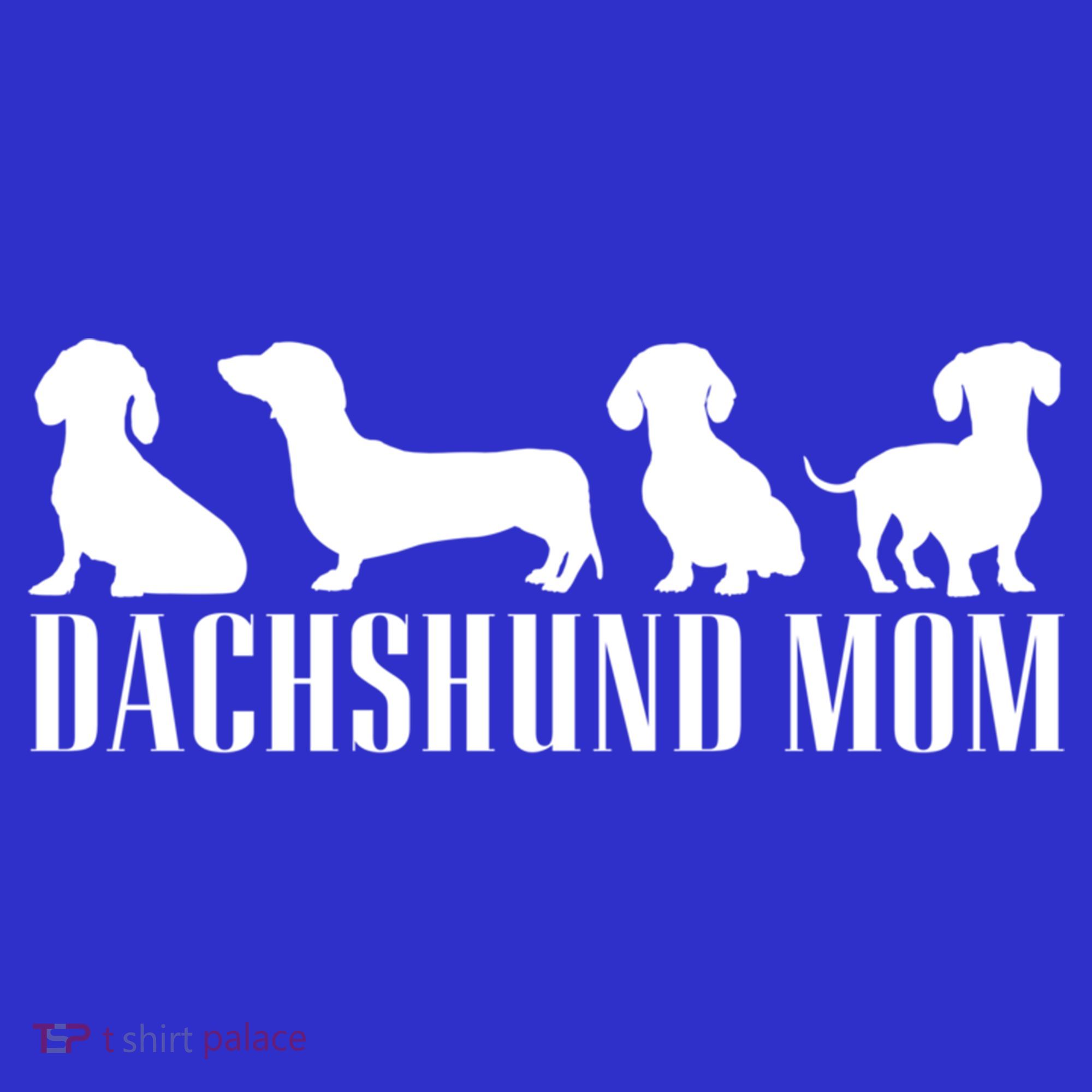 Dachshund Mom Wiener Doxie Graphic Dog Lover Cool Gift Long Sleeve Shirt