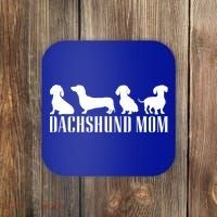 Dachshund Mom Wiener Doxie Graphic Dog Lover Cool Gift Coaster thumb 0