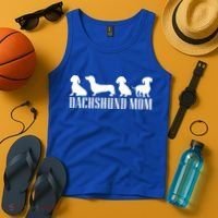 Dachshund Mom Wiener Doxie Graphic Dog Lover Cool Gift Tank Top thumb 4
