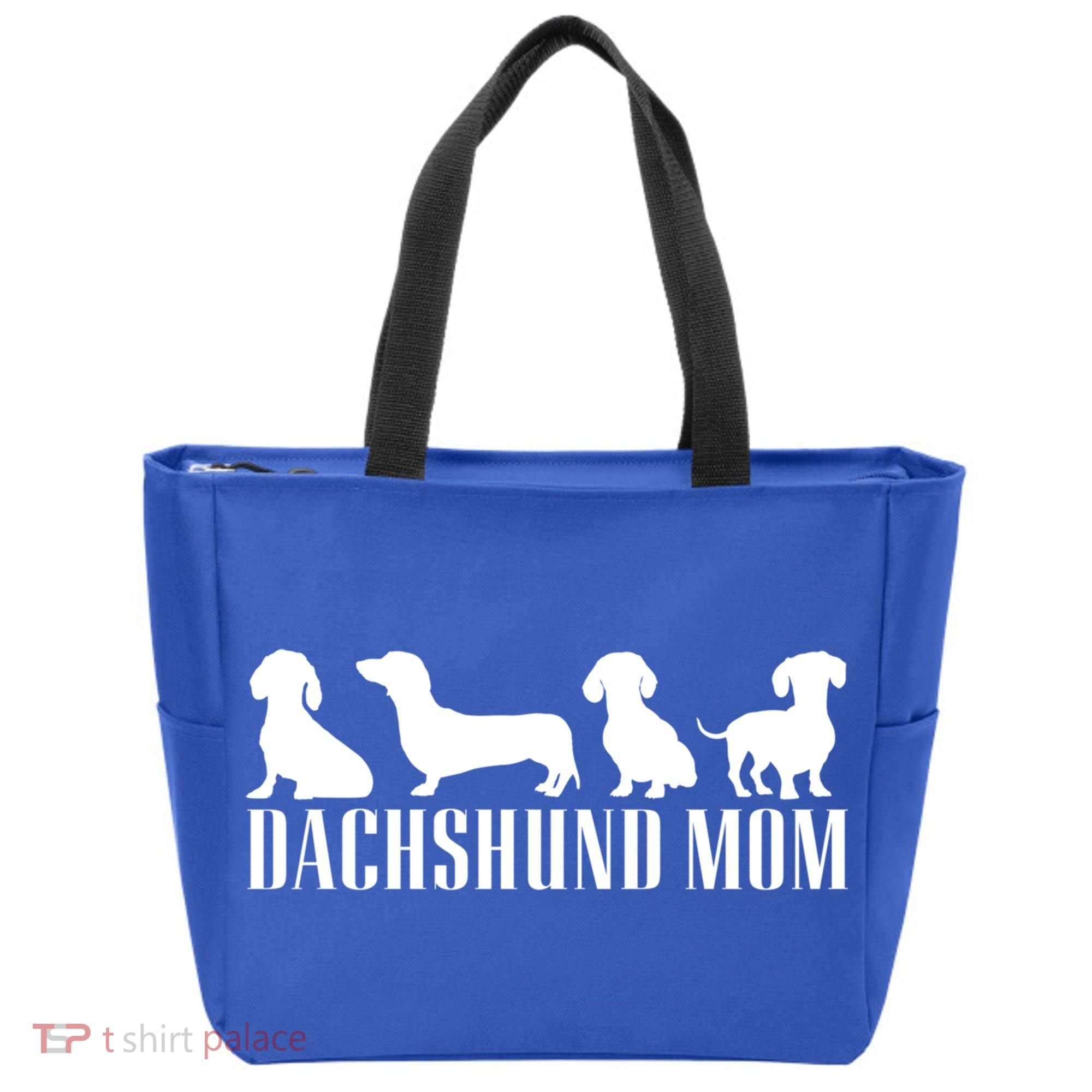 Dachshund Mom Wiener Doxie Graphic Dog Lover Cool Gift Tote Bag