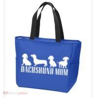 Dachshund Mom Wiener Doxie Graphic Dog Lover Cool Gift Tote Bag thumb 3