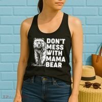 Don't Mess With Mama Bear Women's Tank Top thumb 2