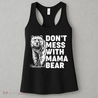 Don't Mess With Mama Bear Women's Tank Top thumb 3