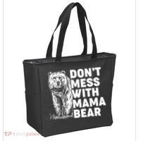 Don't Mess With Mama Bear Tote Bag thumb 2