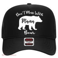 Don't Mess With Mama Bear Funny Mother's Day Hat thumb 0