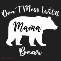 Don't Mess With Mama Bear Funny Mother's Day Hat thumb 2