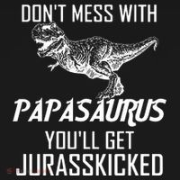 Don't Mess With Papasaurus Jurasskicked Visor thumb 3