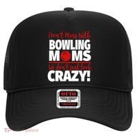 Don't Mess With Bowling Moms Meaningful Gift Crazy Bowling Mom Gift Hat thumb 0