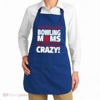 Don't Mess With Bowling Moms Meaningful Gift Crazy Bowling Mom Gift Apron thumb 2