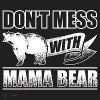 Don't Mess With Mama Bear Camping Gift Camper Gift Women's Sweatshirt thumb 2