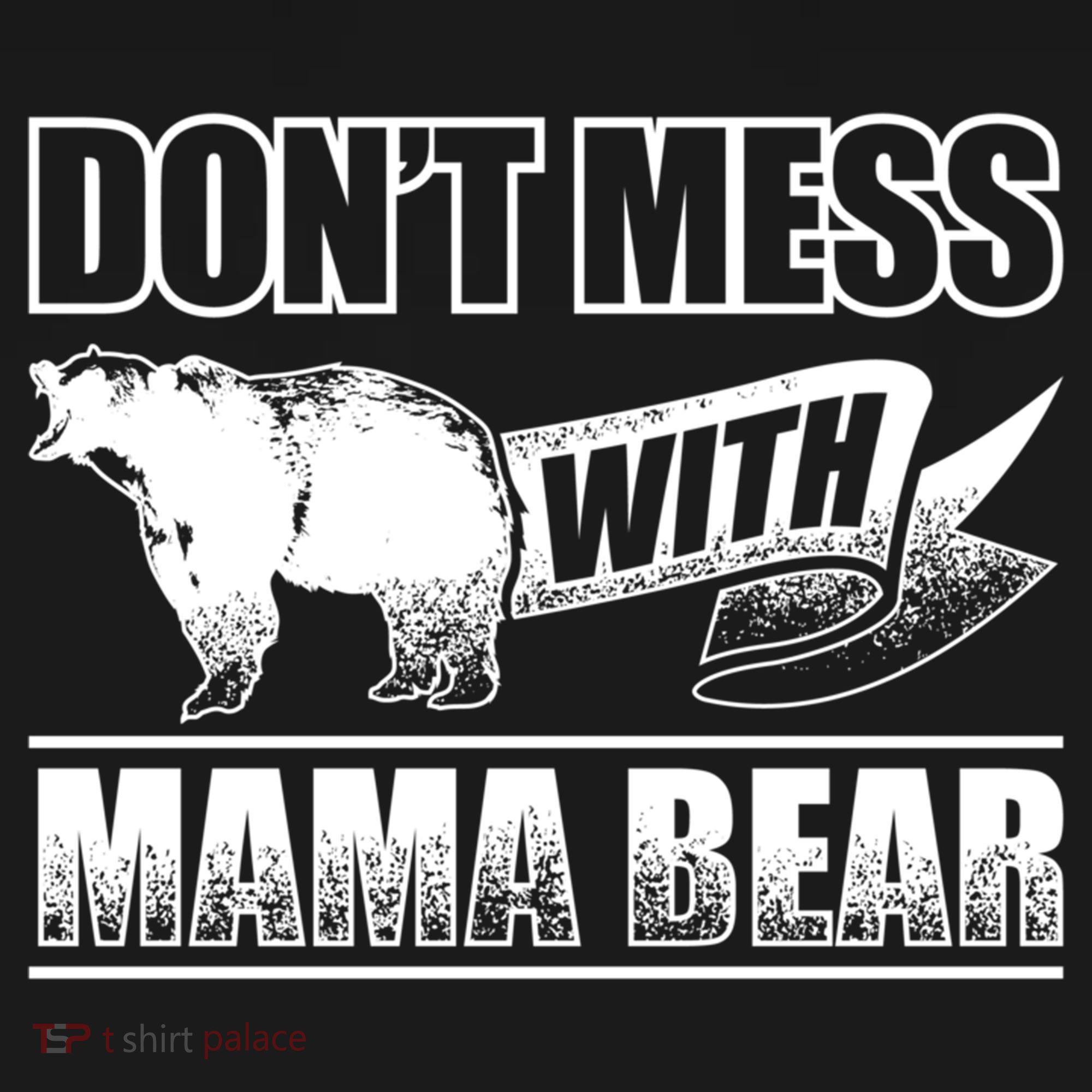 Don't Mess With Mama Bear Camping Gift Camper Gift Doggie Tank