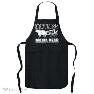 Don't Mess With Mama Bear Camping Gift Camper Gift Apron