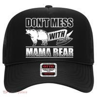 Don't Mess With Mama Bear Camping Gift Camper Gift Hat thumb 0