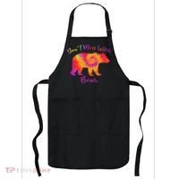 Don't Mess with Mama Bear Funny Mother's Day Tie Dye Apron thumb 0