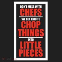 Dont Mess With The Chef Food Cooking Catering Culinary Gift Women's Sweatshirt thumb 2