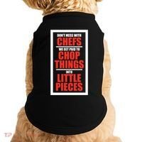 Dont Mess With The Chef Food Cooking Catering Culinary Gift Doggie Tank thumb 0