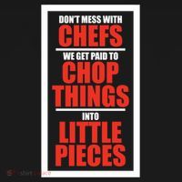 Dont Mess With The Chef Food Cooking Catering Culinary Gift Women's Hoodie thumb 2