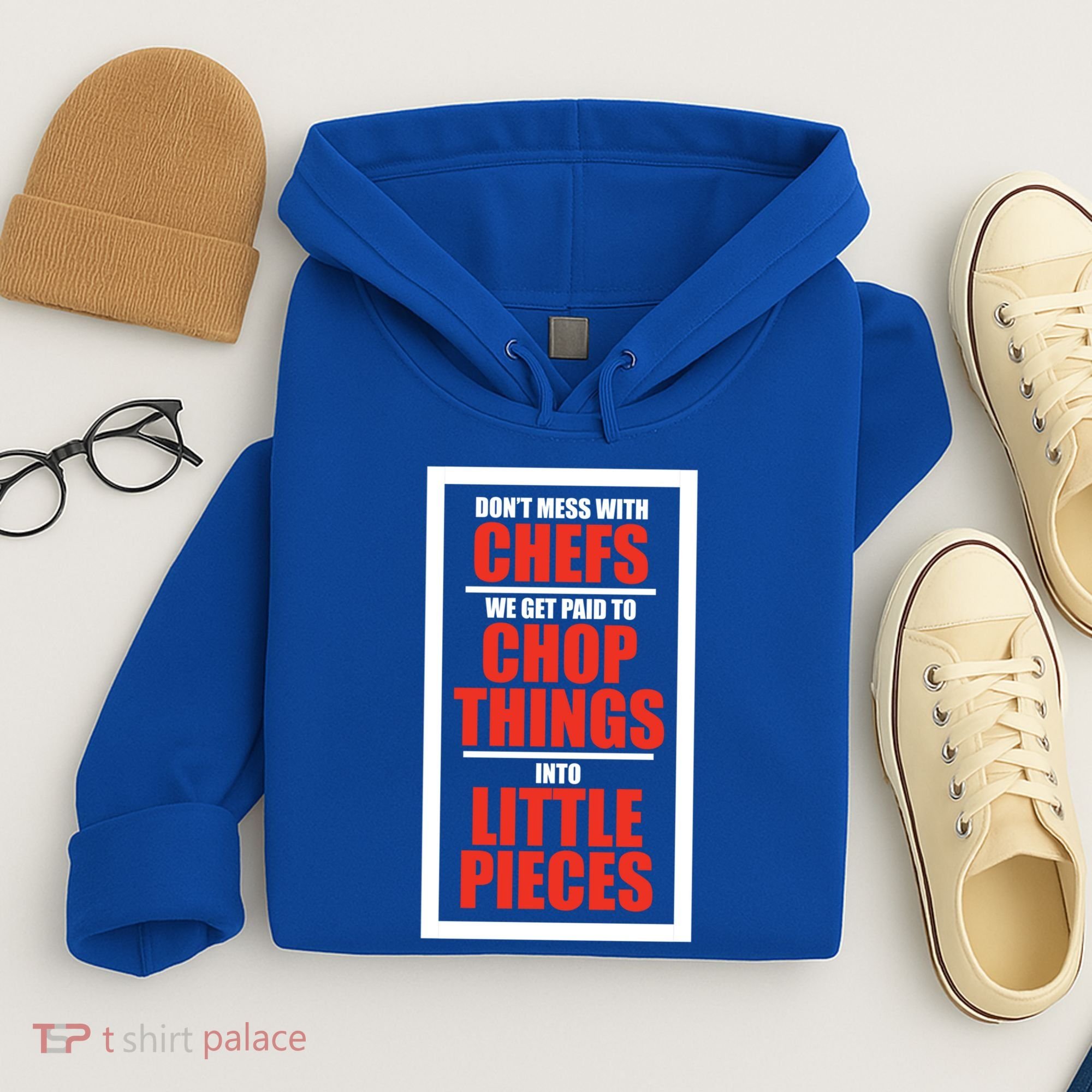 Dont Mess With The Chef Food Cooking Catering Culinary Gift Hoodie