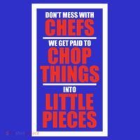 Dont Mess With The Chef Food Cooking Catering Culinary Gift Apron thumb 3