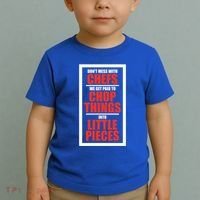 Dont Mess With The Chef Food Cooking Catering Culinary Gift Toddler T-Shirt thumb 2