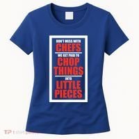 Dont Mess With The Chef Food Cooking Catering Culinary Gift Women's T-Shirt thumb 0