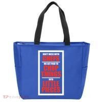 Dont Mess With The Chef Food Cooking Catering Culinary Gift Tote Bag thumb 0