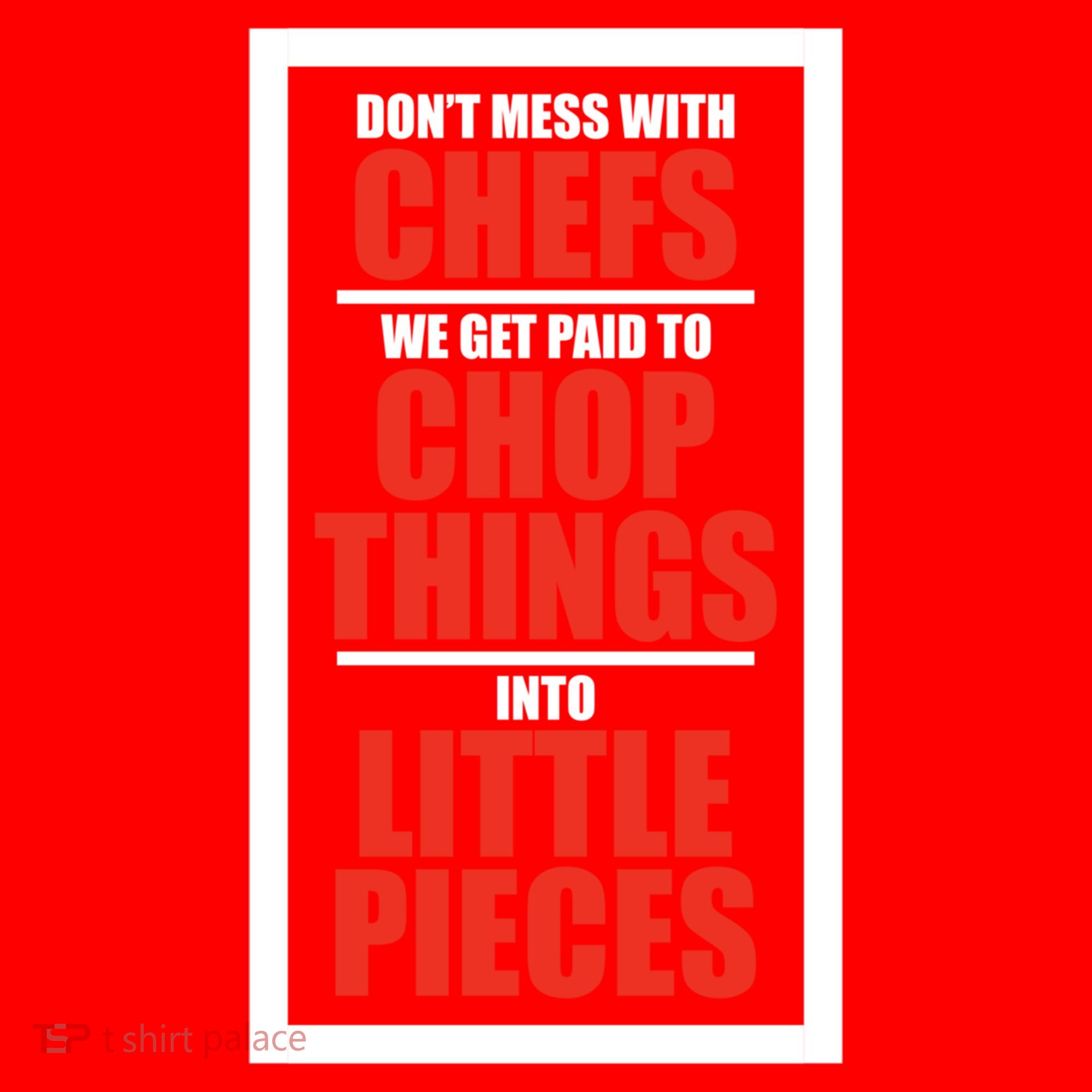 Dont Mess With The Chef Food Cooking Catering Culinary Gift Santa Hat